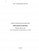 Manancial Serviços Ltda. Curso de Metodologia do Trabalho Acadêmico