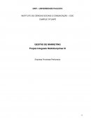 GESTÃO DE MARKETING - Projeto Integrado Multidisciplinar III Empresa Promesse Perfumaria