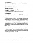 Realizar avaliação psicológica com diagnóstico de "Depressão".