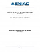 ANÁLISE DE VIABILIDADE ECONÔMICA E FINANCEIRA