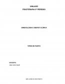 FISIOTERAPIA 5º PERÍODO GINECOLOGIA E OBSTET.CLÍNICA