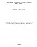 PROPOSTA DE MELHORIA DE LAYOUT VISANDO A OTIMIZAÇÃO DO PROCESSO PRODUTIVO NA FÁBRICA DE REATORES DA GE GRID SOLUTIONS