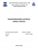 TRANSFORMADORES ELÉTRICOS. TEORIA E PRÁTICA