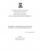 RELATÓRIO DAS ATIVIDADES DE EDUCAÇÃO ALIMENTAR E NUTRICIONAL – ESCOLA CRIAR E RECRIAR (INFANTIL IV)