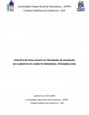 PROJETO DE DIVULGAÇÃO DO PROGRAMA DE AQUISIÇÃO DE ALIMENTOS NO AGRESTE MERIDIONAL PERNAMBUCANO