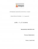 Atps de processos adm