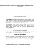 INSTRUMENTO PARTICULAR DE CONTRATO DE LOCAÇÃO PREDIAL URBANA PARA FINS COMERCIAIS