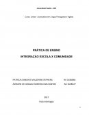 A Licenciatura em Língua Portuguesa e Inglesa