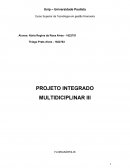 PROJETO INTEGRADO MULTIDICIPLINAR III