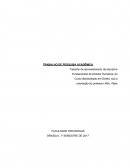 Trabalho de Aproveitamento da Disciplina Fundamentos de Direitos Humanos