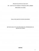METODOLOGIA ATIVA NO PROCESSO DE APRENDIZADO DA GESTÃO DA CLÍNICA