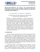 DESENVOLVIMENTO DE MASSA DE REVESTIMENTO CERÂMICO UTILIZANDO MATÉRIAS-PRIMAS DA REGIÃO PARAÍBA/PERNAMBUCO