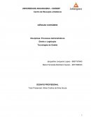 Desafio Profissional de Ciências Contábeis para as Disciplinas Processos Administrativos, Direito e Legislação e Tecnologias de Gestão