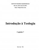 Resumo Introdução a Teologia Capitulo 7. Função da Teologia