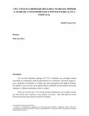 UMA VISÃO DA LIBERDADE RELIGIOSA NO BRASIL IMPÉRIO E NO BRASIL CONTEMPORÂNEO E PONTOS EM RELAÇÃO A PORTUGAL