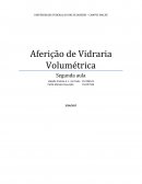 Aferição de Vidraria Volumétrica