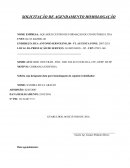 O Documento de Homologação