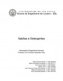 Propriedades dos sabões e detergentes