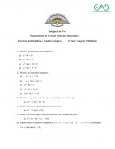 Departamento de Ciências Naturais e Matemática