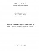 ANÁLISE DE FALHAS OPERACIONAIS EM UMA EMPRESA DE PAPEL E CELULOSE POR MEIO DA FERRAMENTA DMAIC