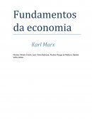 Fundamentos da Economia Karl Marx