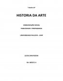 HISTORIA DA ARTE COMUNICAÇÃO SOCIAL PUBLICIDADE E PROPAGANDA