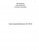 Tecnologia em Agronegócio Projeto Integrado Multidisciplinar VIII - PIM VIII
