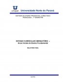 ESTÁGIO CURRICULAR OBRIGATÓRIO – Anos Iniciais do Ensino Fundamental RELATÓRIO FINAL