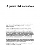 Guerra civil espanhola