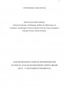 ANÁLISE DOS RESULTADOS DE DESEMPENHO DOS ALUNOS NA AVALIAÇÃO DIAGNÓSTICA PROVA BRASIL (2013) – 5º ANO ENSINO FUNDAMENTAL