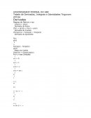 Tabela de Derivadas, Integrais e Identidades Trigonom etricas