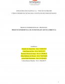 PROJETO INTERDISCIPLINAR - PROINTER II: PROJETO EXPERIMENTAL DE UM SISTEMA DE GESTÃO AMBIENTAL