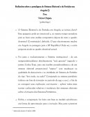 Reflexões Sobre o Paradigma do Sistema Eleitoral e de Partidos em Angola