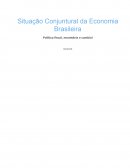 Situação Conjuntural da Economia Brasileira
