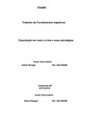 Exportação em meio à crise e suas estratégias