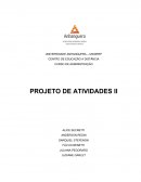 PROJETO DE ATIVIDADES II