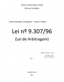 Lei da Arbitragem - Lei nº 9.307/96