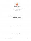 Desafio profissional de Empreendedorismo Tecnólogo em Logística