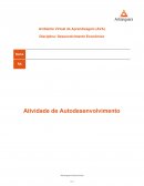 Desenvolvimento Econômico Atividade de Autodesenvolvimento