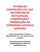 CONSTRUÇÃO CIVIL E PATRIMÔNIO