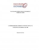 A SUBSIDIARIEDADE JURÍDICO-CONSTITUCIONAL NA CONSTITUIÇÃO FEDERAL DE 1988