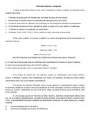 Exercícios Química Inorgânica