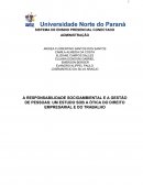 A RESPONSABILIDADE SOCIOAMBIENTAL E A GESTÃO DE PESSOAS: UM ESTUDO SOB A ÓTICA DO DIREITO EMPRESARIAL E DO TRABALHO