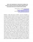 PERFIL SÓCIO DEMOGRÁFICO E PERCEPÇÃO ACADÊMICA DOS ALUNOS DO CURSO DE GESTÃO DE RECURSOS HUMANOS DE UMA FACULDADE PARTICULAR DA CIDADE DE PONTA GROSSA