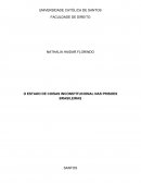 O ESTADO DE COISAS INCONSTITUCIONAL NAS PRISOES BRASILEIRAS