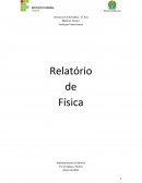 Relatório de Física Oscilações