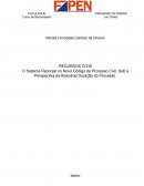 O Sistema Recursal no Novo Código de Processo Civil, Sob a Perspectiva da Razoável Duração do Processo