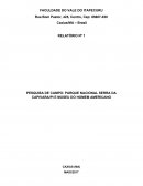 PESQUISA DE CAMPO: PARQUE NACIONAL SERRA DA CAPIVARA/PI E MUSEU DO HOMEM AMERICANO