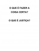 A JUSTIÇA E ÉTICA