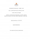 CONTABILIDADE INTERMEDIÁRIA, ESTATÍSTICA. DIREITOS HUMANOS, MATEMÁTICA FINANCEIRA, DIREITO EMPRESARIAL E TRIBUTÁRIO